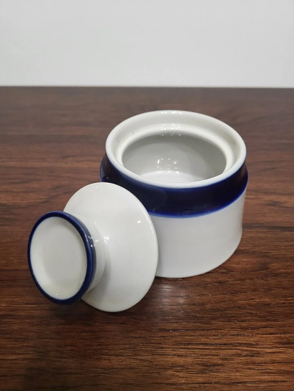 Vintage Noritake Primastone Fjord Stoneware Creamer and Covered Sugar Bowl Set